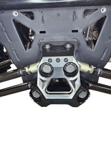 2024+ Can Am Maverick R Billet Radius Rod Plate (Black) www.elektricoffroad.com