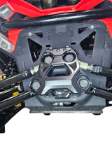 2024+ Can Am Maverick R Billet Radius Rod Plate (Black) www.elektricoffroad.com
