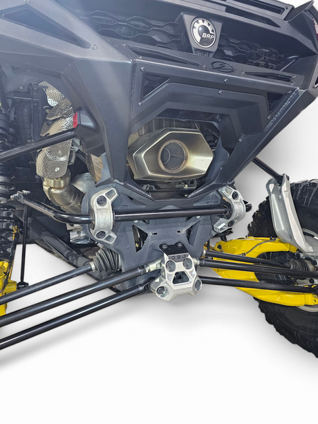 2024+ Can Am Maverick R Radius Rod Plate (Clear) www.elektricoffroad.com