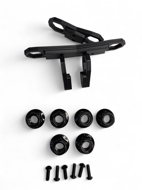 2024+ Can Am Maverick R Rear Link Nut Plate Kit www.elektricoffroad.com