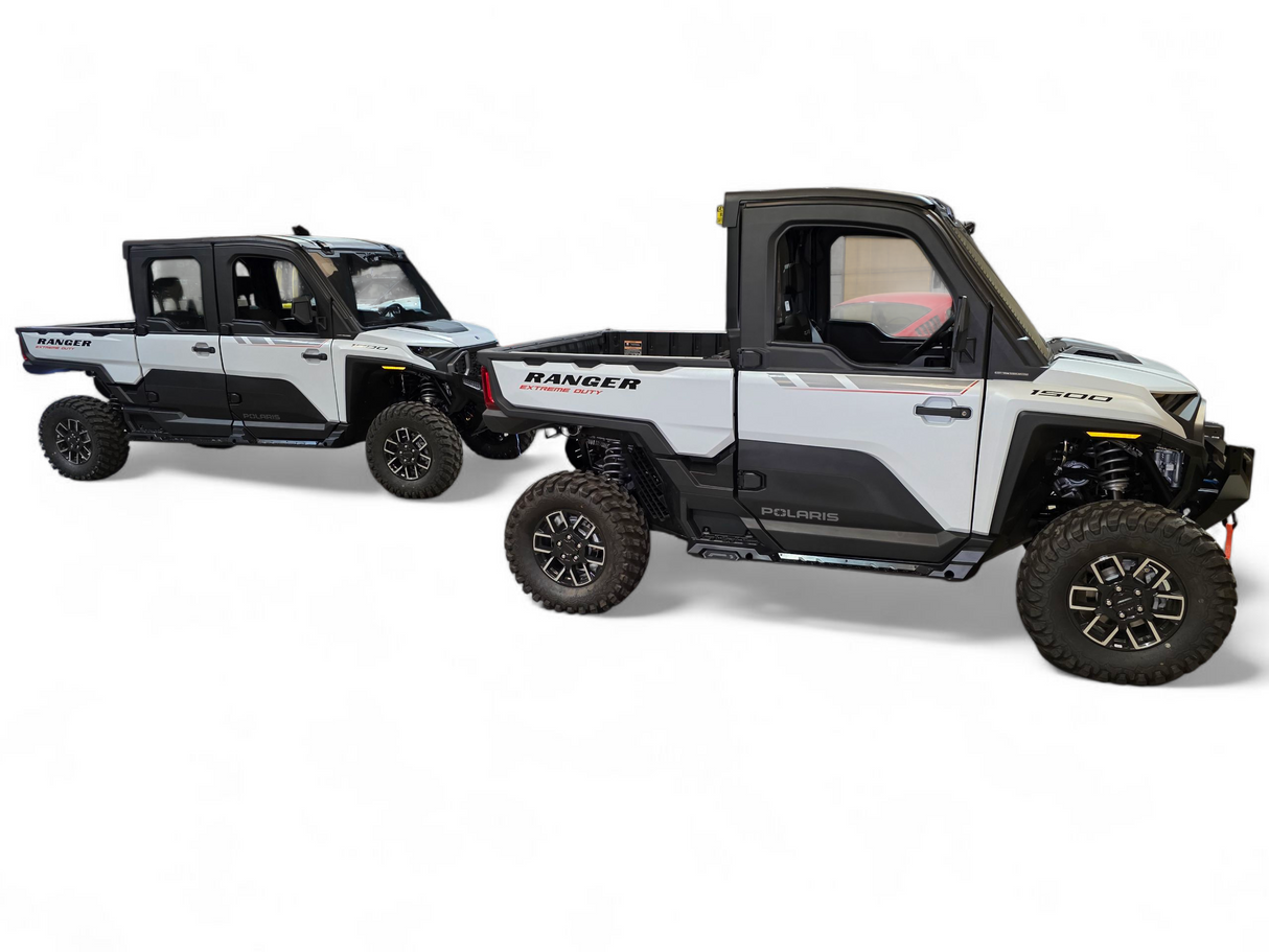 2024+ Polaris Ranger 1500 XD Volt Side Steps (2 Seat) www.elektricoffroad.com