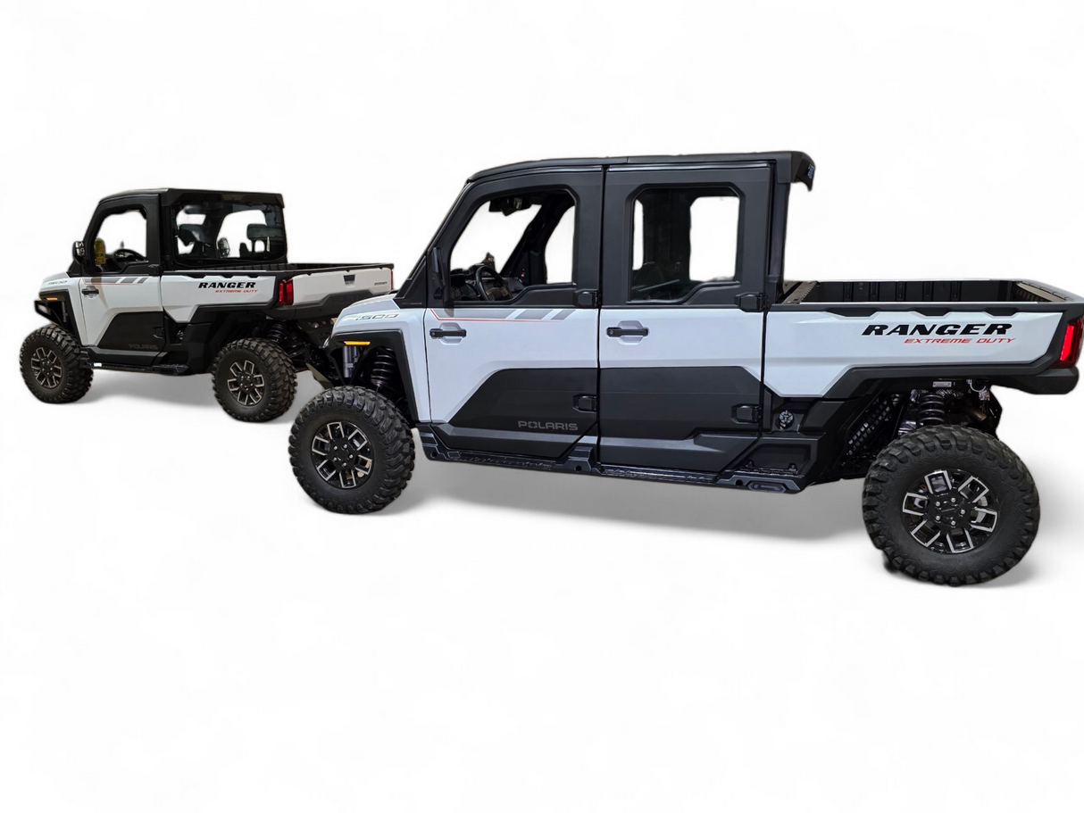 2024+ Polaris Ranger 1500 XD Volt Side Steps (4 Seat) www.elektricoffroad.com