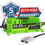 24V 25A Battery Charger - Forklift, Electric Pallet Jack, Floor Scrubber - Lead Acid FORM Charge