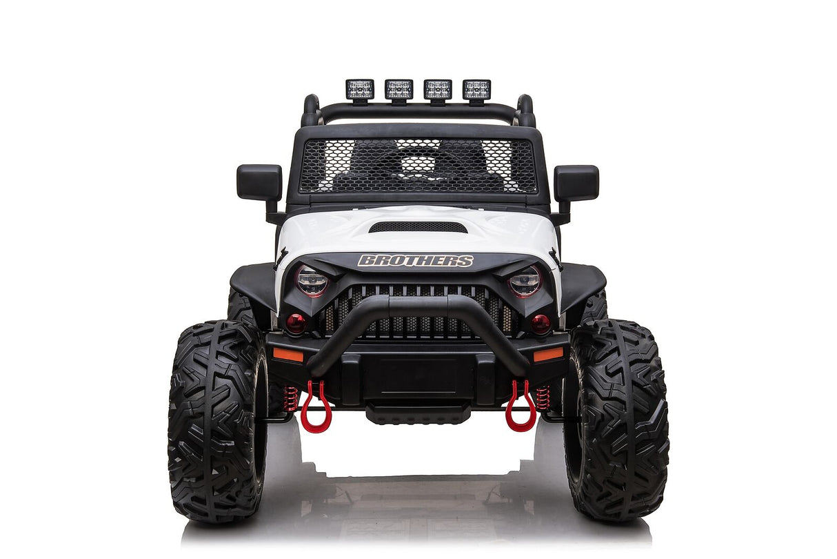 24V JEEP Double Drive Kids Ride-On Car with 200W*2 Motors and 12V9AH*2 Batteries - Parental Remote Control Included MagicCars