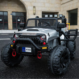 24V JEEP Double Drive Kids Ride-On Car with 200W*2 Motors and 12V9AH*2 Batteries - Parental Remote Control Included