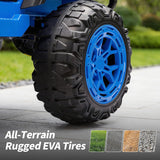 Electric 24V Kids Ride on Truck Car Jeep with MP3 Player, LED Lights, and Remote Control - 2 Seats MagicCars
