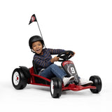 24-Volt Battery-Powered Outdoor Ride-On Go-Kart Toy for Ages 3-8 with Max Speed MagicCars