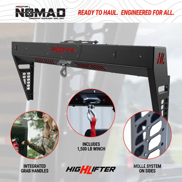 N.O.M.A.D.™ Headache Rack - Can-Am Defender High Lifter