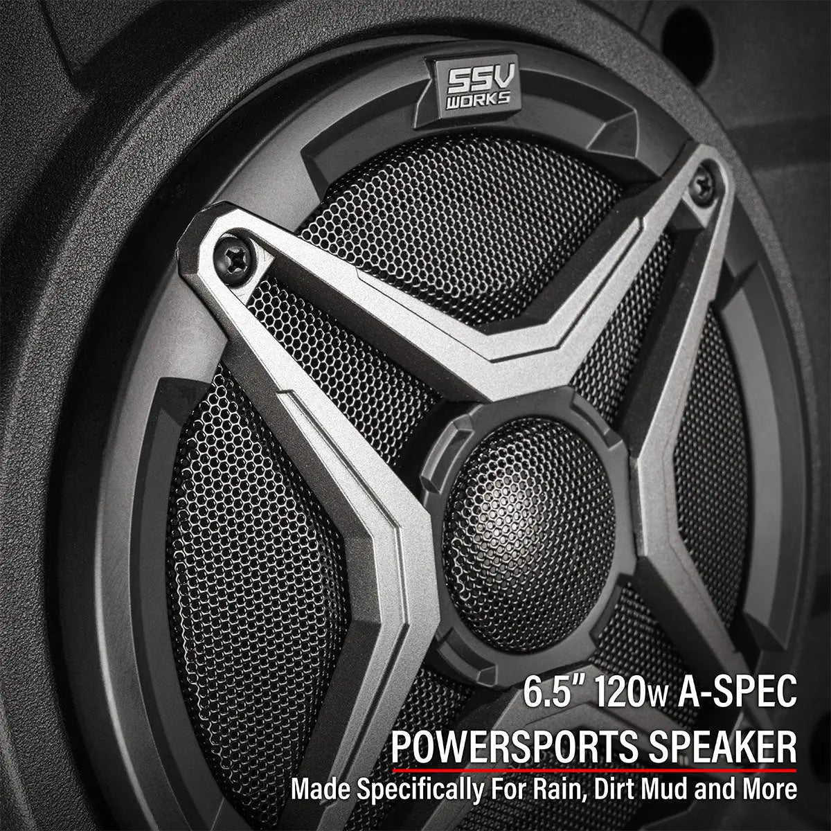 2024-2026 Polaris® RZR XP 1000 2-Speaker Overhead Soundbar w/MRB3S Bluetooth Radio and Built-in Dome Light