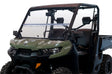 Seizmik 50-25037KIT Versa-Fold UV resistant polycarbonate windshield for Can-Am Defender - closed position