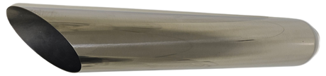 45 Degree ANGLE CUT | POLISHED 304 STAINLESS EXHAUST TIP Mel's Manufacturing