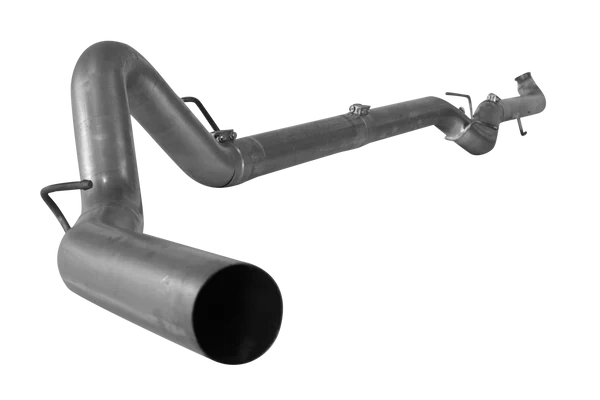 DIESELR Downpipe Back Exhaust - Single (2001-2007 GM 2500/3500 6.6L Duramax LB7/LLY/LBZ)