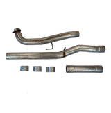 2015.5-2016 Duramax 6.6L DieselR 4" Cat & DPF Race Pipe No Muffler (255-02401)