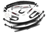 4 Inch Lift Kit 56 Inch RR Springs Chevy/GMC 3/4-Ton Suburban 4WD (88-91) Rough Country