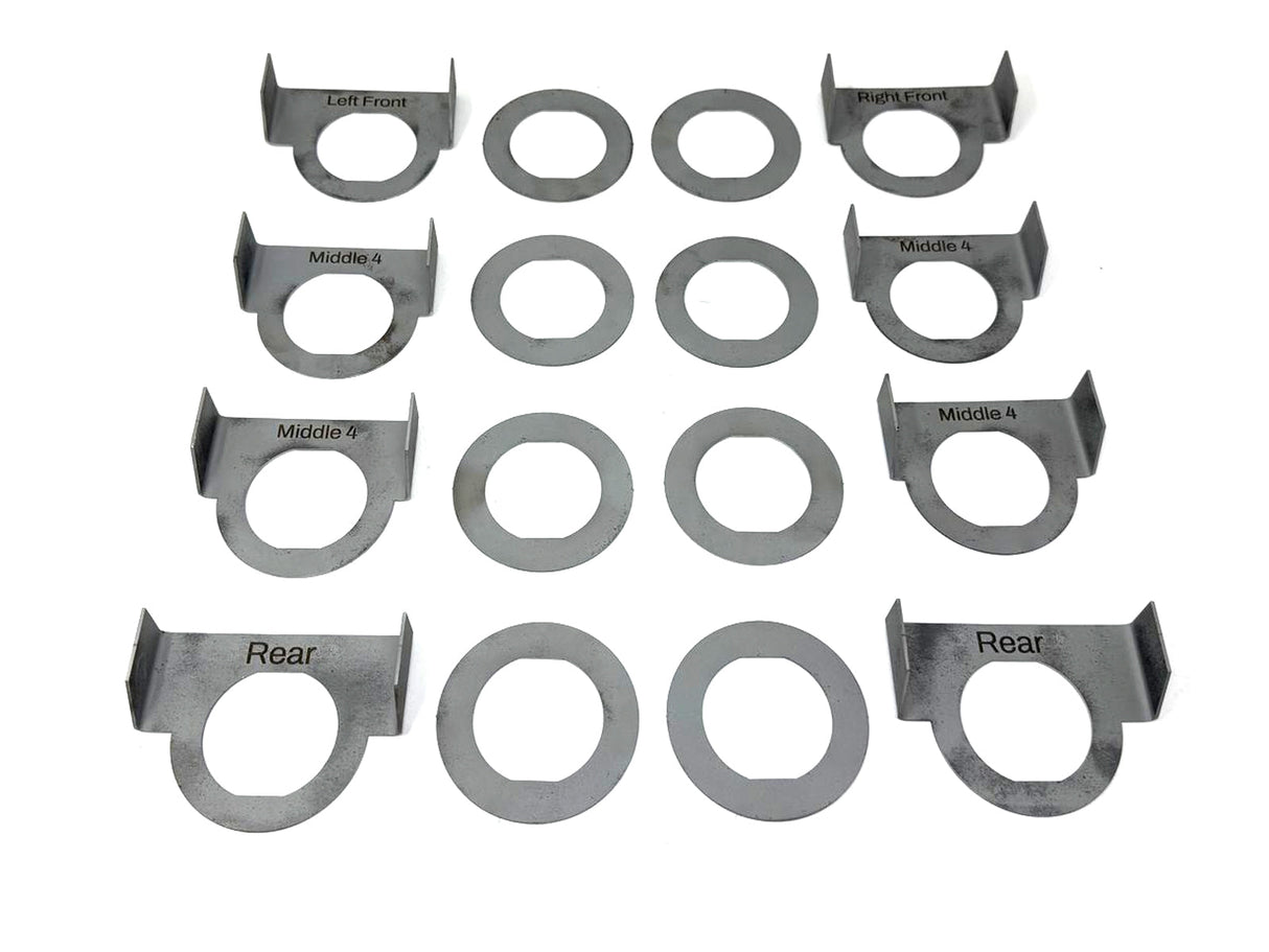 Forged Diesel Body Mount Saddle Bracket Repair Kit, 2001-2014 GM 6.6L Duramax LB7 LLY LBZ LMM LML Forged Diesel