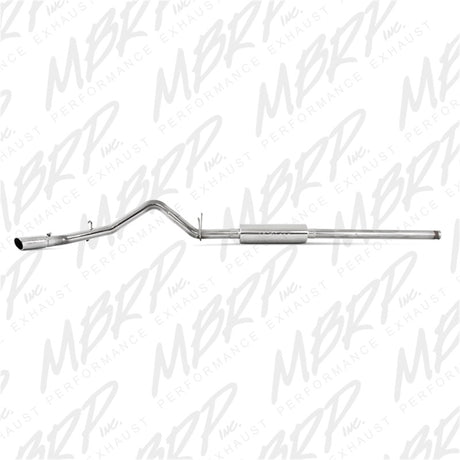 MBRP 11-13 Chevy 1500 Silverado/GMC Sierra 6.2L V8 3.5in Cat Back Single Side Exhaust T409