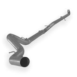 Dieselr Aluminized Downpipe Back Exhaust Single | 2500/3500 6.6L GM DURAMAX LML (2007.5-2010)