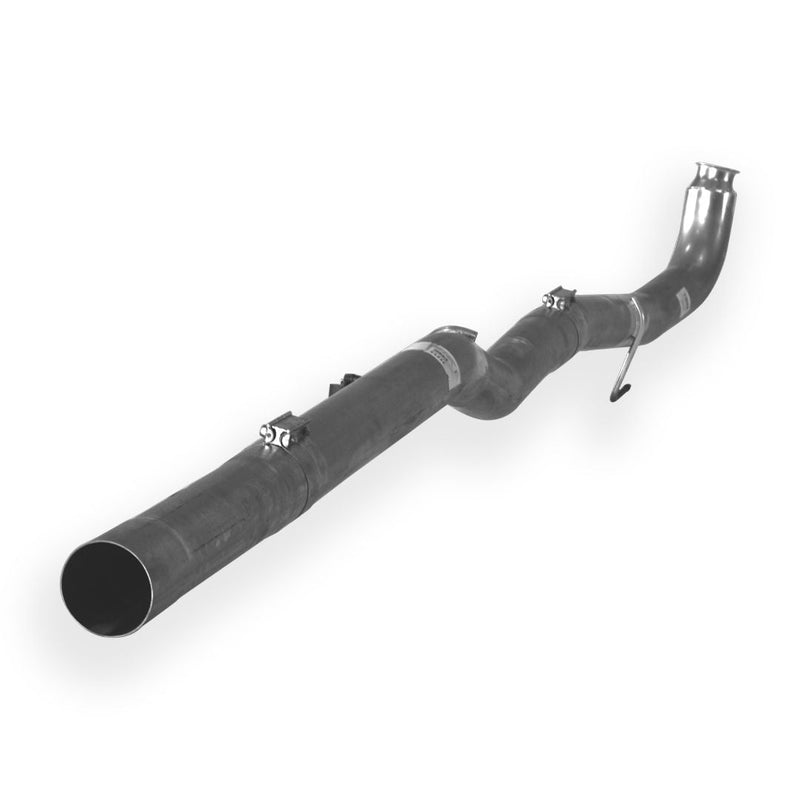 Dieselr Aluminized 4" Cat & DPF Race Pipes | GM 2500/3500 6.6L DURAMAX LML 2011-2015