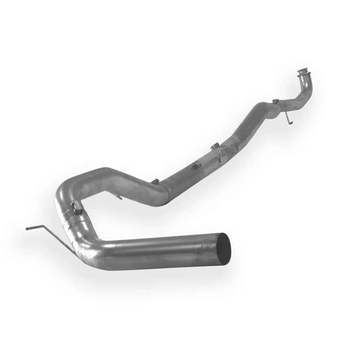 Dieselr Aluminized  Downpipe Back Exhaust Single | Cab & Chassis GM 2500/3500 6.6L DURAMAX L5P 2017-2019