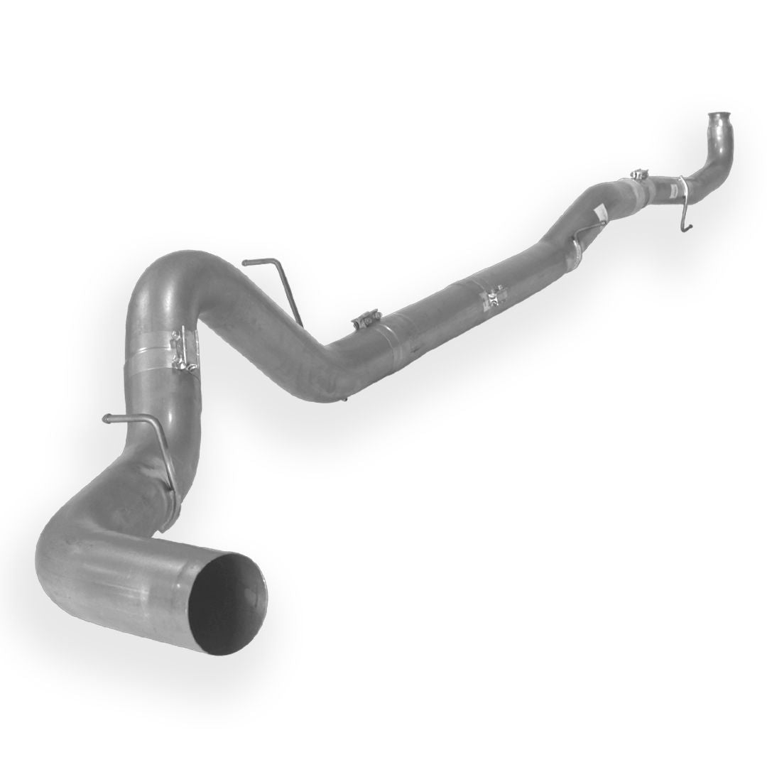 Dieselr Aluminized Downpipe Back Exhaust Single | GM 2500/3500 6.6L DURAMAX LML 2011-2015