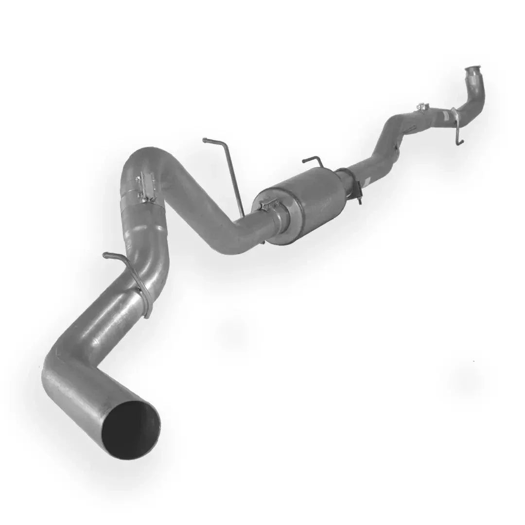 Dieselr Aluminized Downpipe Back Exhaust Single | GM 2500/3500 6.6L DURAMAX LML 2011-2015
