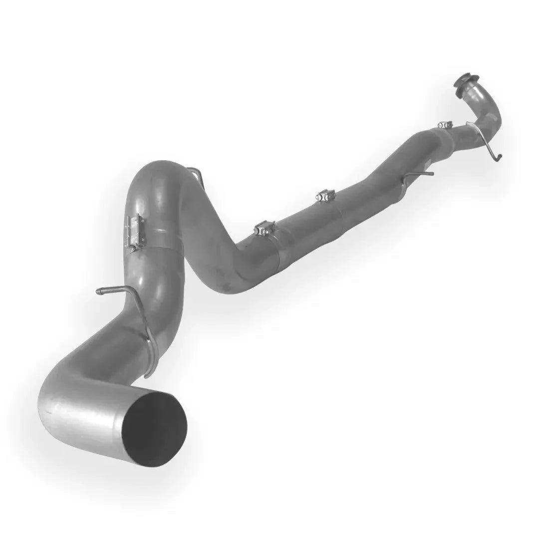 Dieselr Aluminized Downpipe Back Exhaust Single | 2500/3500 6.6L GM DURAMAX LML (2015.5-2016)