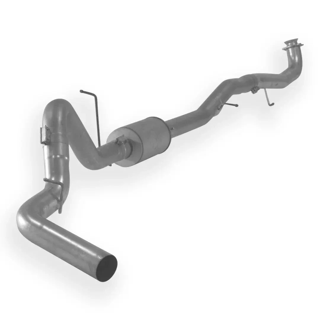 Dieselr Aluminized  Downpipe Back Exhaust Single | GM 2500/3500 6.6L DURAMAX L5P 2017-2019