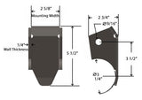 Universal Axle Bracket Kit