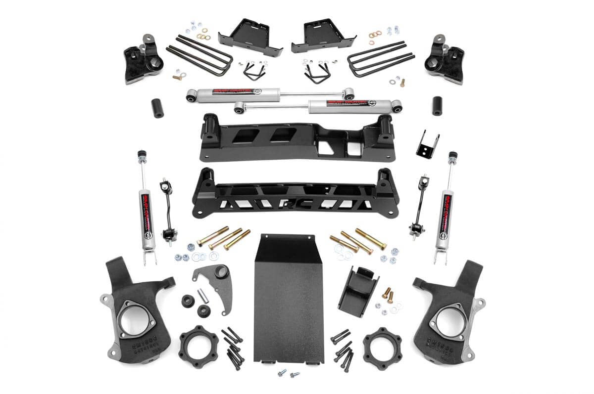 4 Inch Lift Kit Silverado/Sierra 1500 4WD (1999-2006 & Classic) Rough Country