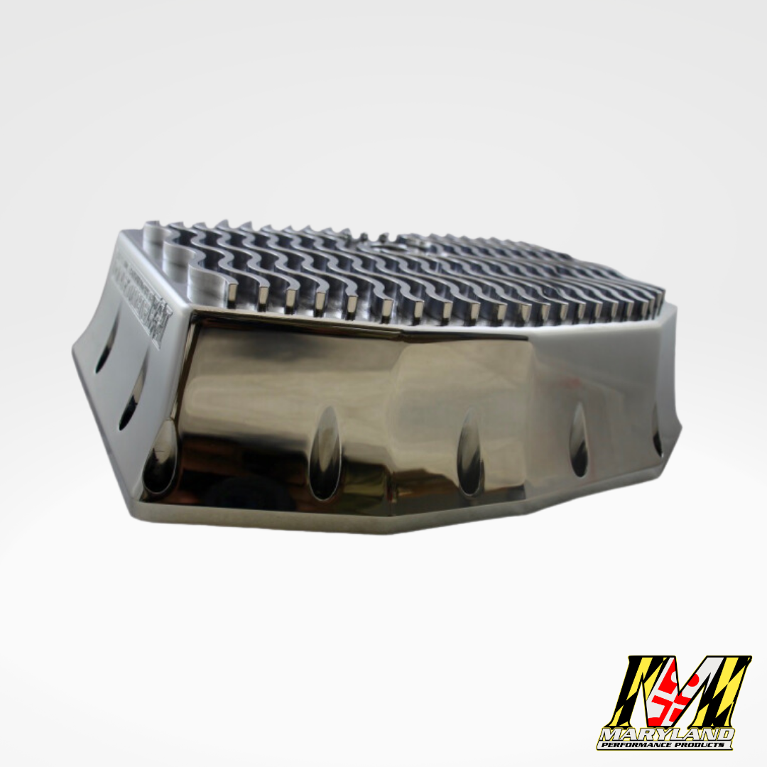 MPP 11-26 V2 Billet Oil Pan W/ Secondary Turbo Drain Bung Maryland Performance Products