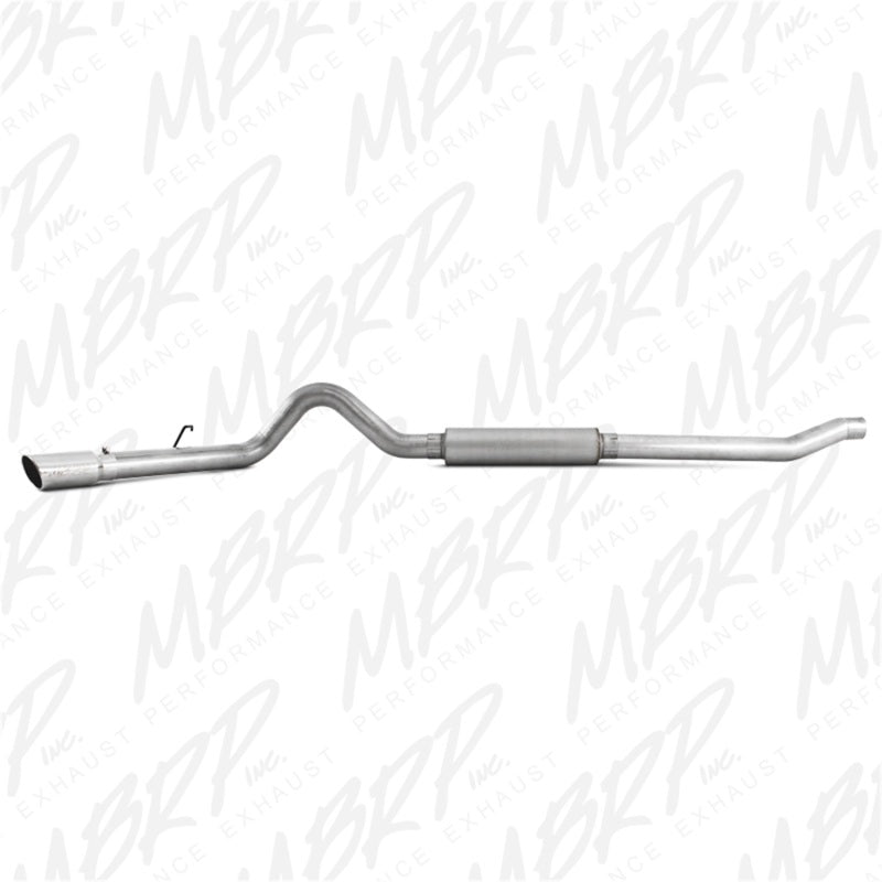 MBRP 2003-2007 Ford F-250/350 6.0L EC/CC Cat Back Single Side (Stock Cat)