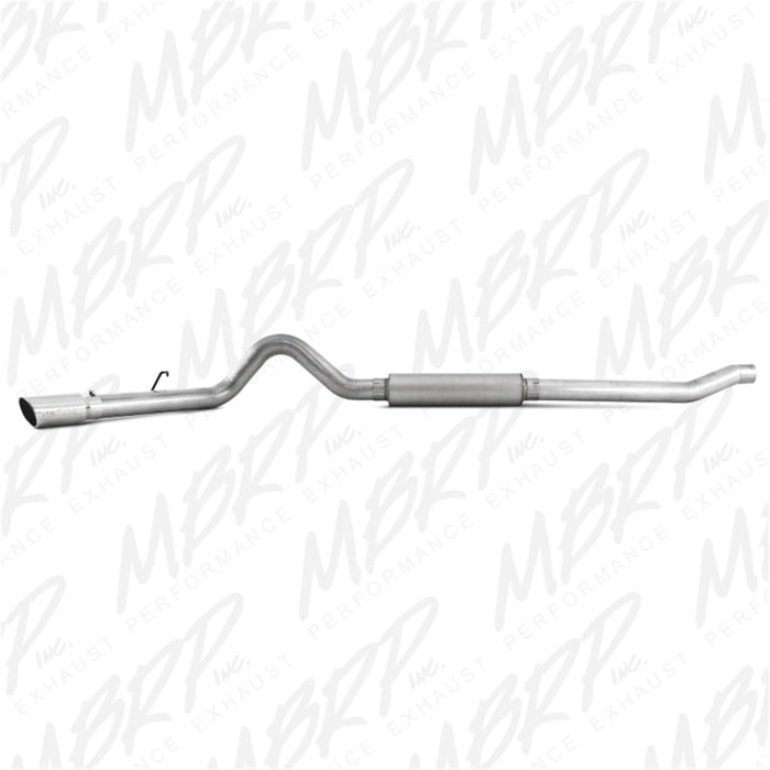 MBRP 2003-2007 Ford F-250/350 6.0L EC/CC Cat Back Single Side (Stock Cat)