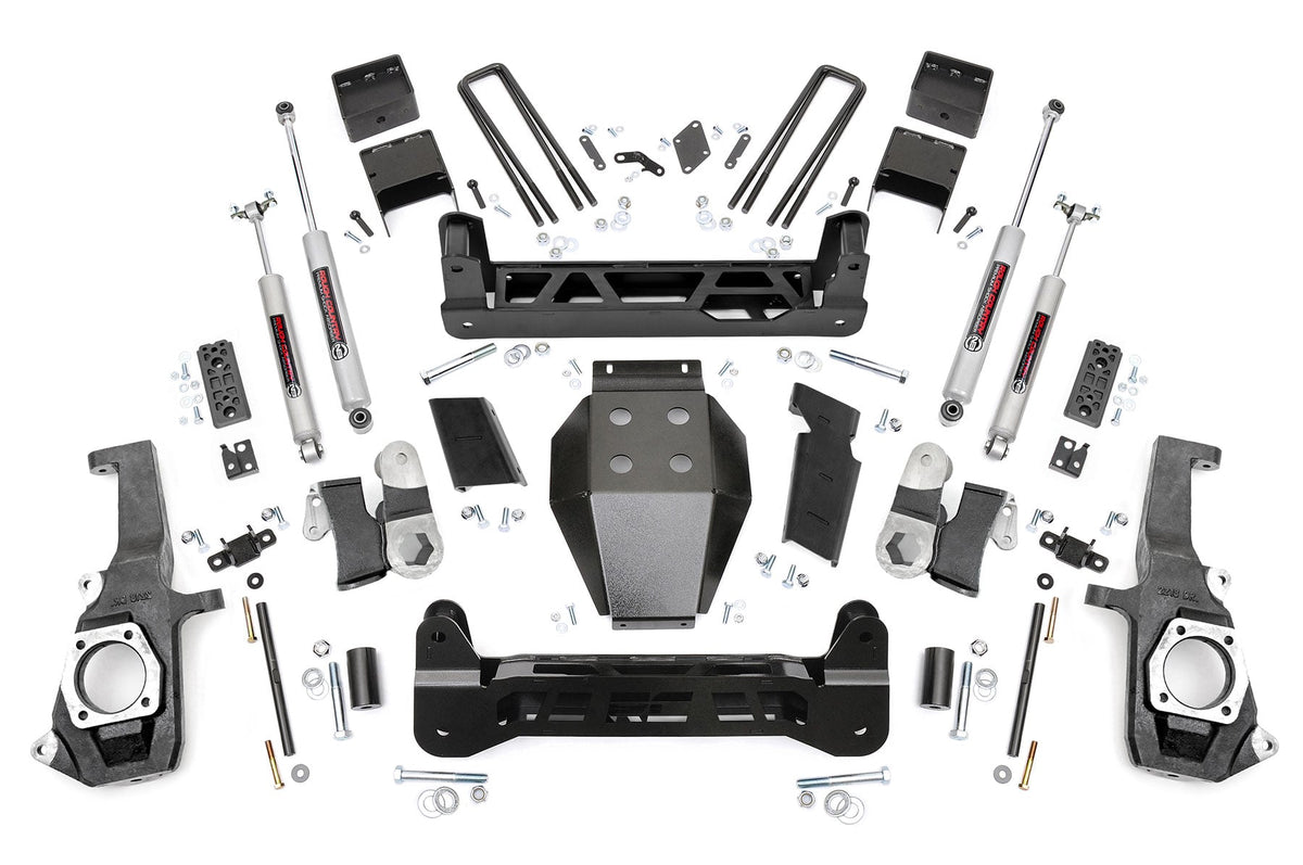 5 Inch Lift Kit NTD Silverado/Sierra 2500HD/3500HD (11-19) Rough Country
