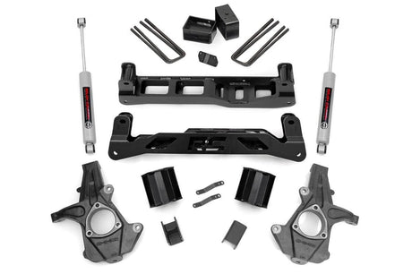 5 Inch Lift Kit Full Silverado/Sierra 1500 2WD (2007-2013) Rough Country