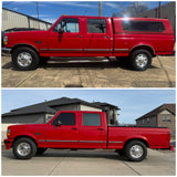 DJM Suspension F250/F350 4 inch Rear Hanger & Shackle Kit - 1987-1997 Ford F-Series DJM Suspension