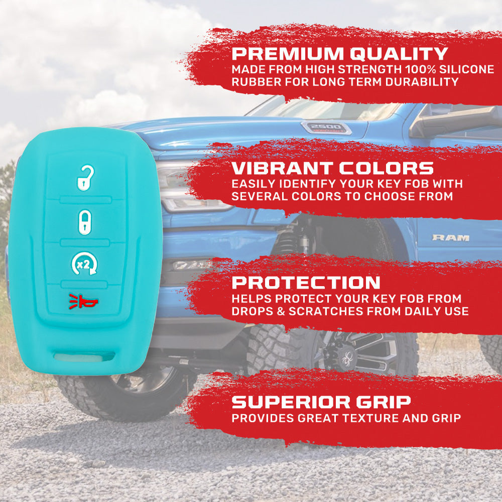 Dodge 19-26 RAM (1500, 2500, 3500) 1-Piece 100% Silicone Rubber Key Fob Cover - Multiple Colors RECON Dodge 19-26 RAM (1500, 2500, 3500) 1-Piece 100% Silicone Rubber Key Fob Cover - Multiple Colors Dodge 19-26 RAM (1500, 2500, 3500) 1-Piece 100% Silicone Rubber Key Fob Cover - Multiple Colors Dodge 19-26 RAM (1500, 2500, 3500) 1-Piece 100% Silicone Rubber Key Fob Cover - Multiple Colors Dodge 19-26 RAM (1500, 2500, 3500) 1-Piece 100% Silicone Rubber Key Fob Cover - Multiple Colors
