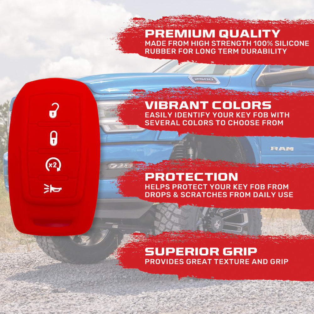Dodge 19-26 RAM (1500, 2500, 3500) 1-Piece 100% Silicone Rubber Key Fob Cover - Multiple Colors RECON Dodge 19-26 RAM (1500, 2500, 3500) 1-Piece 100% Silicone Rubber Key Fob Cover - Multiple Colors Dodge 19-26 RAM (1500, 2500, 3500) 1-Piece 100% Silicone Rubber Key Fob Cover - Multiple Colors Dodge 19-26 RAM (1500, 2500, 3500) 1-Piece 100% Silicone Rubber Key Fob Cover - Multiple Colors Dodge 19-26 RAM (1500, 2500, 3500) 1-Piece 100% Silicone Rubber Key Fob Cover - Multiple Colors