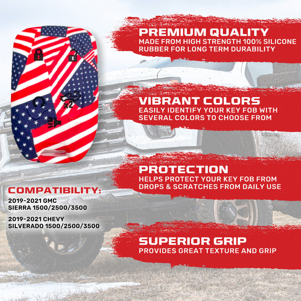 GMC & Chevy 19-21 Sierra & Silverado 1-Piece 100% Silicone Rubber Key Fob Cover - Multiple Colors RECON GMC & Chevy 19-21 Sierra & Silverado 1-Piece 100% Silicone Rubber Key Fob Cover - Multiple Colors GMC & Chevy 19-21 Sierra & Silverado 1-Piece 100% Silicone Rubber Key Fob Cover - Multiple Colors GMC & Chevy 19-21 Sierra & Silverado 1-Piece 100% Silicone Rubber Key Fob Cover - Multiple Colors GMC & Chevy 19-21 Sierra & Silverado 1-Piece 100% Silicone Rubber Key Fob Cover - Multiple Colors