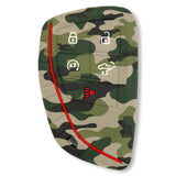 GMC & Chevy 22-26 Sierra & Silverado 1-Piece 100% Silicone Rubber Key Fob Cover - Multiple Colors