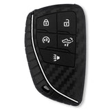 GMC & Chevy 22-26 Sierra & Silverado 1-Piece 100% Silicone Rubber Key Fob Cover - Multiple Colors