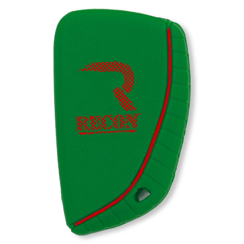 GMC & Chevy 22-25 Sierra & Silverado 1-Piece 100% Silicone Rubber Key Fob Cover - Multiple Colors