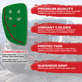 GMC & Chevy 22-25 Sierra & Silverado 1-Piece 100% Silicone Rubber Key Fob Cover - Multiple Colors