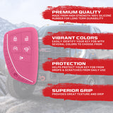 GMC & Chevy 22-26 Sierra & Silverado 1-Piece 100% Silicone Rubber Key Fob Cover - Multiple Colors