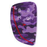 GMC & Chevy 22-26 Sierra & Silverado 1-Piece 100% Silicone Rubber Key Fob Cover - Multiple Colors