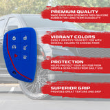 GMC 21-26 Yukon, XL, Denali & 22-26 Hummer EV & Chevy 21-26 Tahoe/Suburban 100% Silicone Rubber Key Fob Cover Premium Quality - Multiple Colors