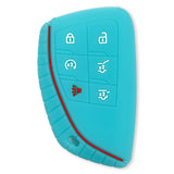 GMC 21-26 Yukon, XL, Denali & 22-26 Hummer EV & Chevy 21-26 Tahoe/Suburban 100% Silicone Rubber Key Fob Cover Premium Quality - Multiple Colors
