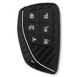 GMC 21-26 Yukon, XL, Denali & 22-26 Hummer EV & Chevy 21-26 Tahoe/Suburban 100% Silicone Rubber Key Fob Cover Premium Quality - Multiple Colors