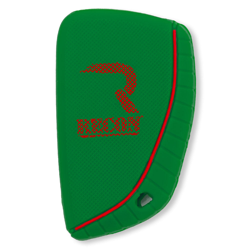 GMC 21-26 Yukon, XL, Denali & 22-26 Hummer EV & Chevy 21-26 Tahoe/Suburban 100% Silicone Rubber Key Fob Cover Premium Quality - Multiple Colors