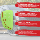 GMC 21-26 Yukon, XL, Denali & 22-26 Hummer EV & Chevy 21-26 Tahoe/Suburban 100% Silicone Rubber Key Fob Cover Premium Quality - Multiple Colors