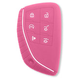 GMC 21-26 Yukon, XL, Denali & 22-26 Hummer EV & Chevy 21-26 Tahoe/Suburban 100% Silicone Rubber Key Fob Cover Premium Quality - Multiple Colors